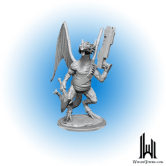 SF UNPAINTED MINI - DRAGONKIN